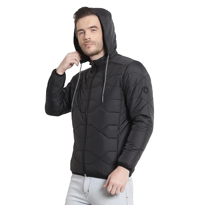 NEW KNOWS Jacket for Men's Outdoor Versatile with Detachable Hood and Multiple Pockets - Image 5