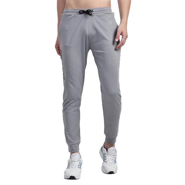 BLUE STAR SHARK Men's Slim Fit Track Pants – Joggers for Running, Gym, Sports, and Casual Wear | Multipurpose Activewear Lower for Men & Boys | Stylish Summer Trousers & Night Pants - Image 3