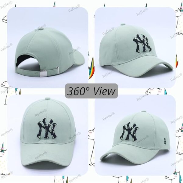 Unisex Baseball Caps, Comfortable, Stylish Design, Caps Branded with Adjustable Buckle, Summer caps for Men, Cricket Caps for Men, Gym Caps for Men, Sports Caps for Men Women - Image 3