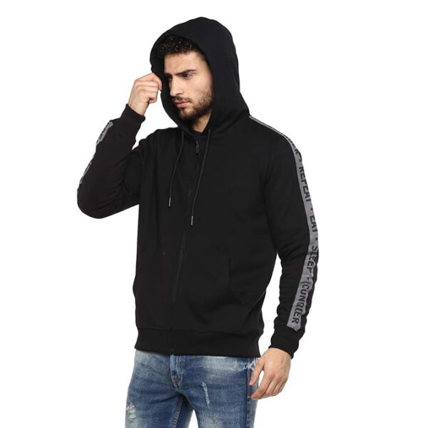 Alan Jones Clothing Men's Taped Cotton Hooded Sweatshirt - Image 2
