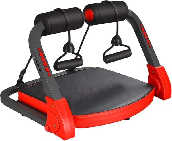 MYHEART Smart Ab Machine Multifunctional Lazy Abdominal Machine | Sit Up Exercise Equipment for Home Gym | Crunches Ab Equipment | Ab Workout Equipment with Adjustable Resistance | Muscle Exerciser