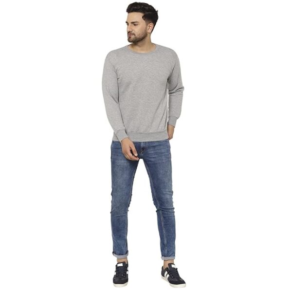 Mack Jonney Fleece Round Neck Sweatshirt for Men-(SW_RN_01-P) - Image 7