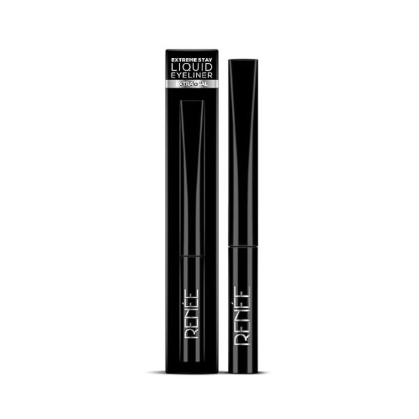 RENEE Extreme Stay Liquid Eyeliner 3x Black 4.5ml, Intense, Vibrant Color Payoff | One Swipe, Long Lasting, Matte, Waterproof, Smudge-proof All Day Shades | Infused With Castor Oil - Vegan - Image 3