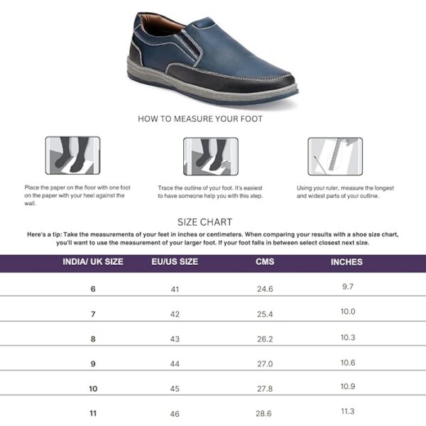 Centrino Mens 3392 Causal Shoes | Loafers | Moccasins | Lighweight Slip-On's | Soft Cushioned Insole | Trendy Non Lace-up Deisgn | Stylish & Comfortable - Image 3