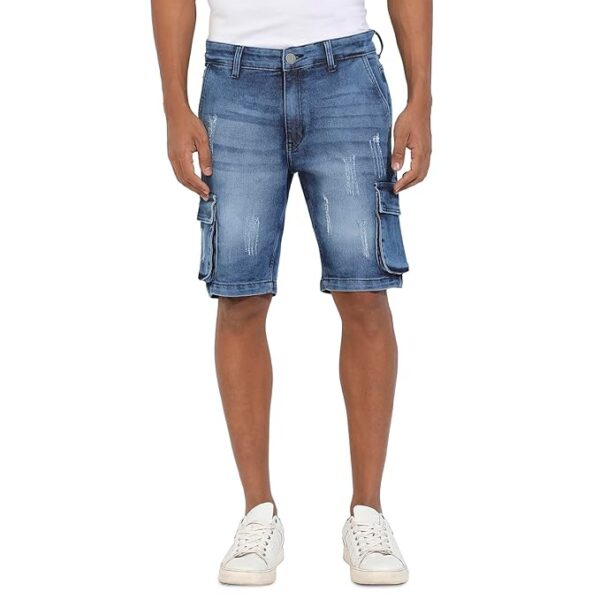 Campus Sutra Men's Regular Shorts - Image 2