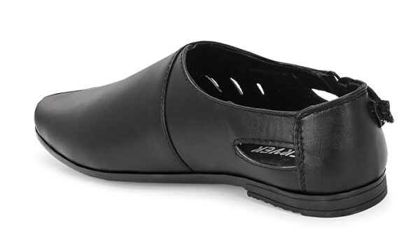 Server Men's Loafer | Back Open Ethnic Shoes Nagra | Pathani Shoes | Peshawari Slip On Shoes | Wedding Juttis | Party Shoes | Fashion Shoes with AirMax Sole - Image 5