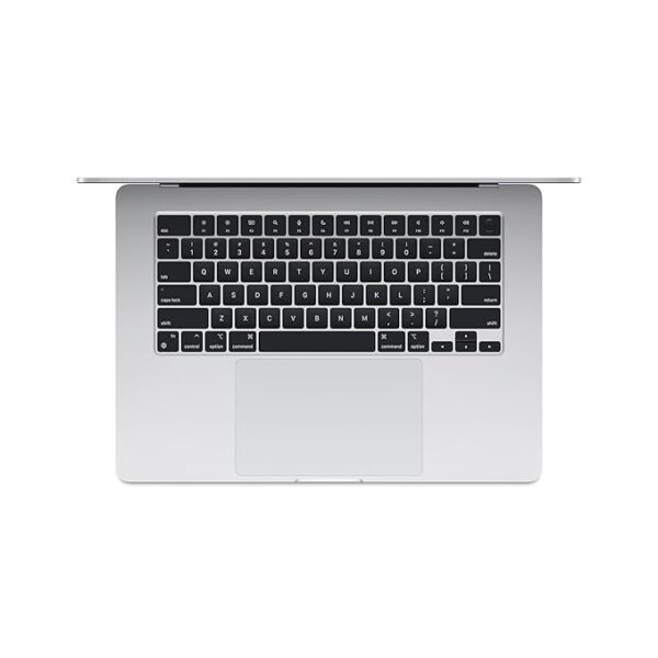 Apple 2024 MacBook Air 15″ Laptop with M3 chip: 38.91 cm (15.3″) Liquid Retina Display, 16GB Unified Memory, 512GB SSD Storage, Backlit Keyboard, 1080p FaceTime HD Camera, Touch ID- Silver - Image 2