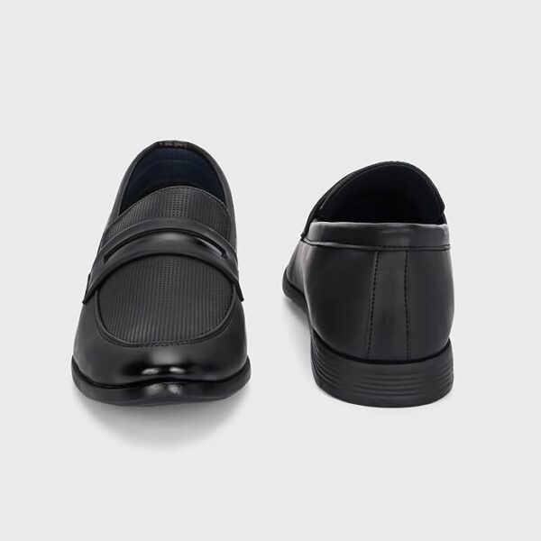 Centrino Slip-On Men's Formal Shoe | Stylish with Soft Cushioned Insole | Trendy Non Lace-Up Design | Perfect for Formal Wear (9703) - Image 3