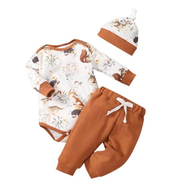 Hopscotch Boys Polyester and Spandex Jogger Set