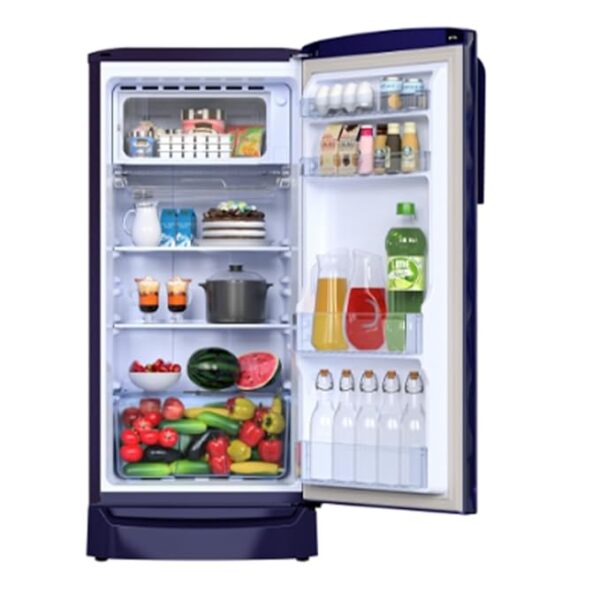 Godrej 180 L 3 Star Direct Cool Advanced Capillary Technology With Jumbo Vegetable Tray Single Door Refrigerator (RD EMARVEL 207C TDF FU BL, Fusion Blue) - Image 5