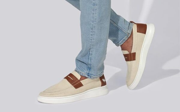 Neeman's The Brunch Loafers for Men | Comfortable, Flexible & Breathable Knitted Upper and Faux Leather - Image 5