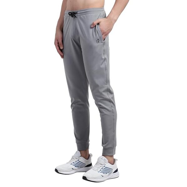 BLUE STAR SHARK Men's Slim Fit Track Pants – Joggers for Running, Gym, Sports, and Casual Wear | Multipurpose Activewear Lower for Men & Boys | Stylish Summer Trousers & Night Pants - Image 2