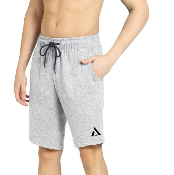 KART BLACK Plus Sizes Men's Cotton Knee length Shorts(M,L,XL,XXL,3XL,4XL,5XL shorts) | Casual and Night Wear Mens Shorts - Image 3