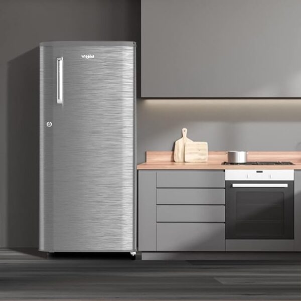 Whirlpool 184 L 4 Star Inverter Direct-Cool Single Door Refrigerator (205 WDE PRM 4S Inv MAGNUM STEEL-Z, Magnum Steel,Grey) - Image 2