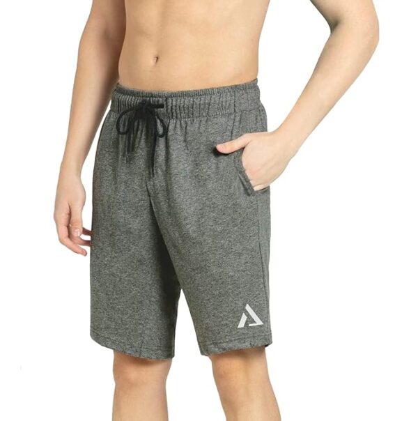 KART BLACK Plus Sizes Men's Cotton Knee length Shorts(M,L,XL,XXL,3XL,4XL,5XL shorts) | Casual and Night Wear Mens Shorts - Image 4