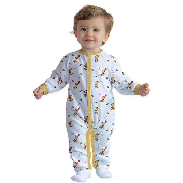 Kidbea® 100% Full Sleeve Cotton Baby Rompers Bodysuit Jumpsuit for New Born Baby Boy's & Girl's