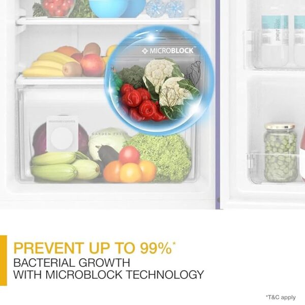Whirlpool Icemagic Pro 207L 3 Star Single-Door Refrigerator - Steel (230 IMPRO PRM 3S ALPHA STEEL-Z, 2023 Model) - Image 6