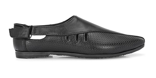Server Men's Loafer | Back Open Ethnic Shoes Nagra | Pathani Shoes | Peshawari Slip On Shoes | Wedding Juttis | Party Shoes | Fashion Shoes with AirMax Sole - Image 4