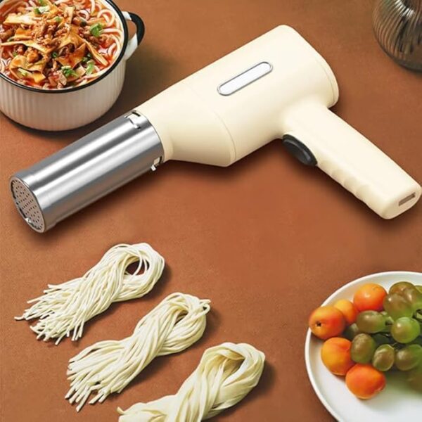 Stainless Steel Noodle Maker Machine Kitchen Tools Ramen Machine Home | Noodle Maker Home Small Portable Handheld Noodle Press Pasta Sausage Filling Mould - Image 4