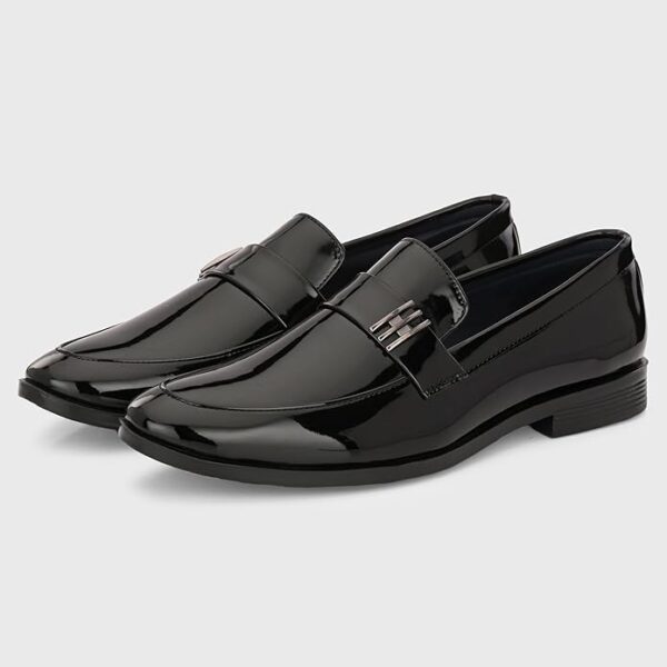 Centrino Slip-On Men's Formal Shoe | Stylish with Soft Cushioned Insole | Trendy Non Lace-Up Design | Perfect for Formal Wear (9705) - Image 6