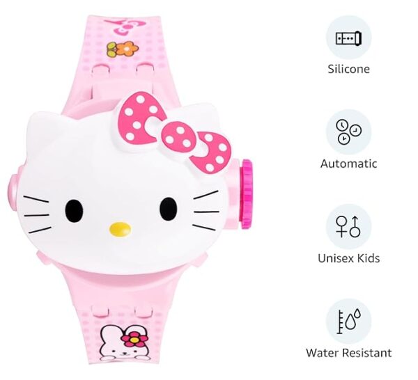 Matrix Kids Edition Spiderman/Hulk/Micky Mouse/Unicorn/Princess/Ironman Heads Up Projector Image Digital Watch for Kids - Image 2