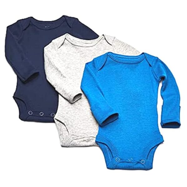 TuddyBuddy 100% Cotton Multi Color Tops/Rompers/Bodysuits for Baby Boy & Baby Girl - Image 3