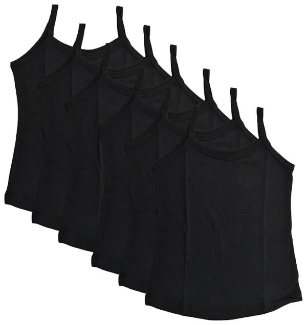 Girl's Cotton Slip (Pack of 6) - Image 2