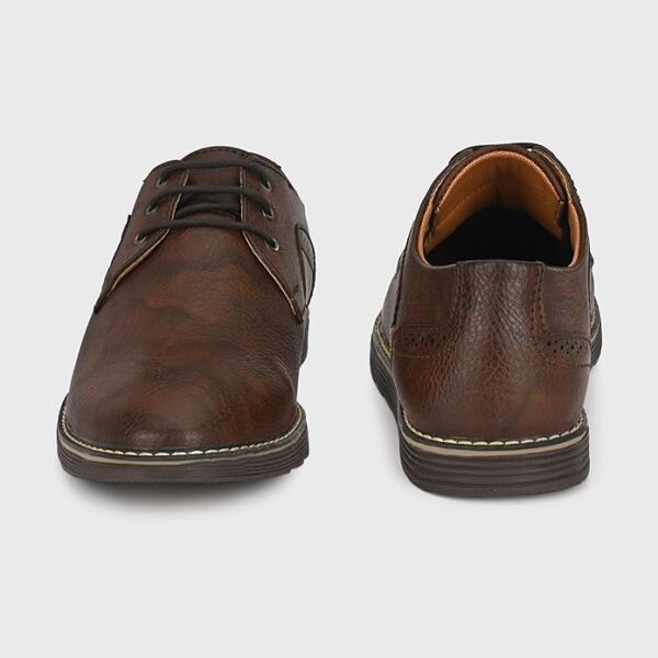 Centrino Formal Shoe for Men | Lace-Up Derby for Business & Casual Wear | Stylish Design with Comfortable Fit Craftsmanship for All-Day Support (1193) - Image 2