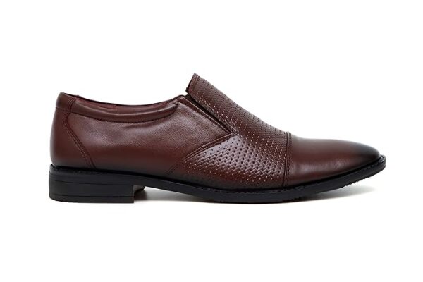ARAMISH Men's Genuine Leather Formal Slipon Moccasin Shoes (UK 5 to 10 UK) - Image 4