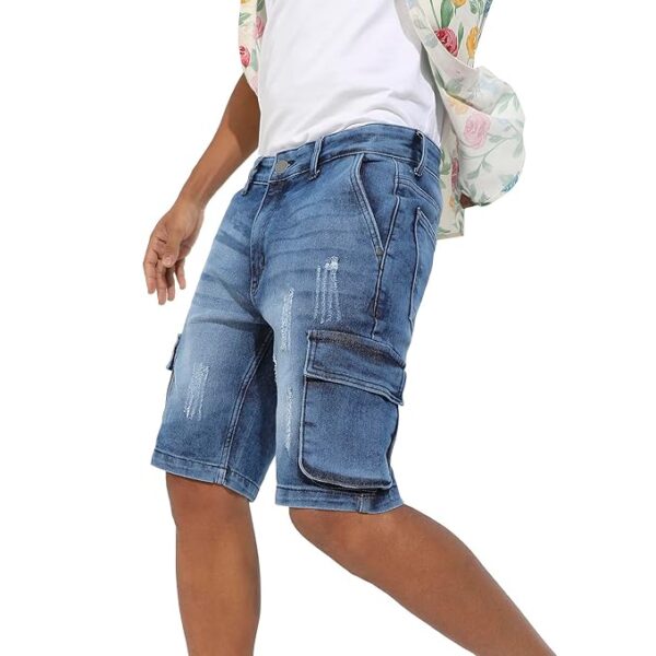 Campus Sutra Men's Regular Shorts - Image 3