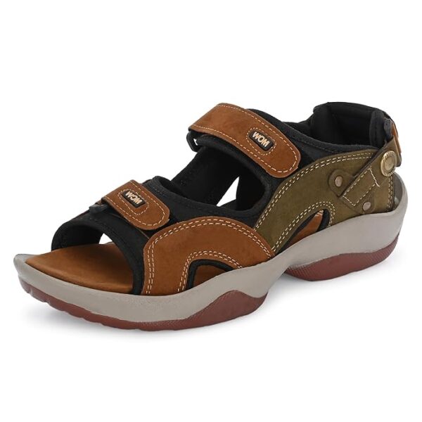 Centrino Sandal for Men | Grip Insole for Stability | Modern Look with Straps | Comfortable Footwear with Premium Comfort & Quality (3263)