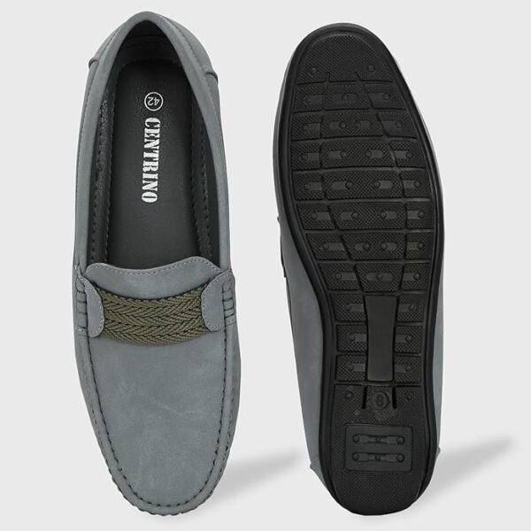 Centrino Loafer for Men | Stylish & Comfortable with Soft Cushioned Insole | Hand-Stitched Design for Trendy - Image 4