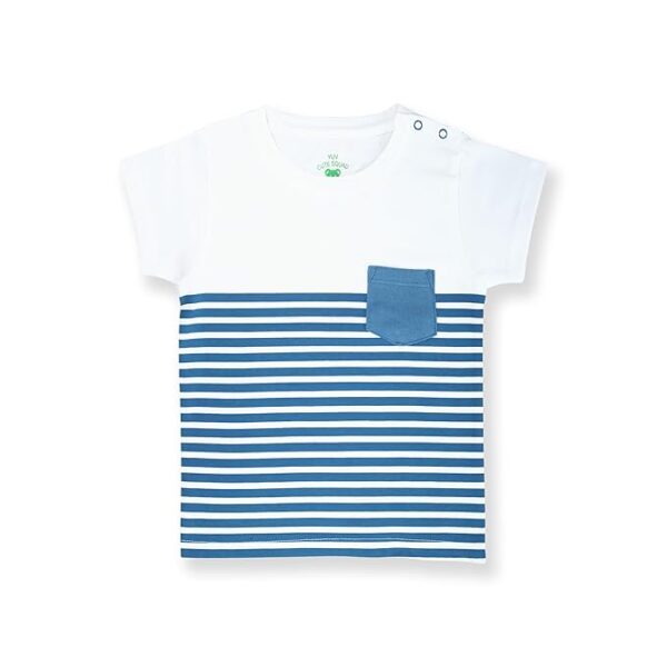 YUV Infant Baby Boys & Girls 100% Cotton Printed Multicolor Half Sleeve T Shirts - 0 to 24 Months Babies, Pack of 5 - Image 6