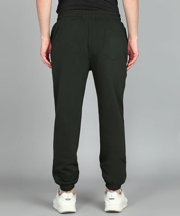 Alan Jones Clothing Men's Fleece Jogger Regular Pants For Winterwear - Image 4