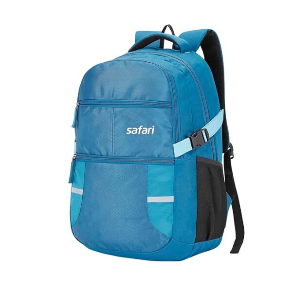 Safari Omega Pro 35L Laptop Backpack with Raincover, 3 compartments, bottle holder, organizer, school bag for boys and girls, college bag for women and men, office bag, travel bag - Image 2