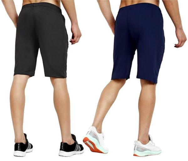 RynoGear Shorts for Men with Zipper Pocket (Pack of 2) - Image 5