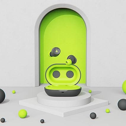 Boat Airdopes 391 Bluetooth Truly Wireless in Ear Earbuds with Qualcomm aptx & CVC, 23 Hours Playback, ASAP Charge, IWP Technology, IPX4, Bluetooth v5.0, Type-c Port and with mic (Spirit Lime) - Image 4