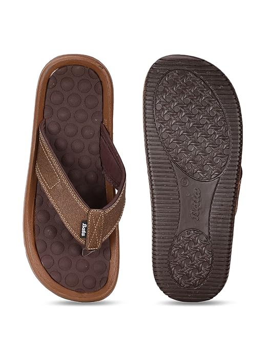 Bata Men's PU Synthetic Casual Slippers - Image 3