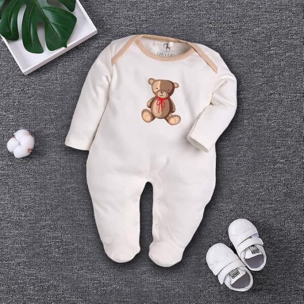 BabyGo Half Sleeves Baby Romper| 100% Cotton Rompers for New Born Baby| Baby Dress | Sleepsuit for Baby Girls| Onesies| 0-3M| 3-6M| 6-9M| 9-12M| Infant Clothes - Image 4
