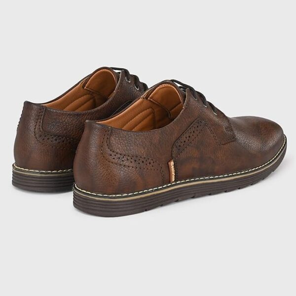 Centrino Formal Shoe for Men | Lace-Up Derby for Business & Casual Wear | Stylish Design with Comfortable Fit Craftsmanship for All-Day Support (1193) - Image 3