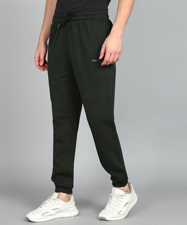 Alan Jones Clothing Men's Fleece Jogger Regular Pants For Winterwear - Image 5
