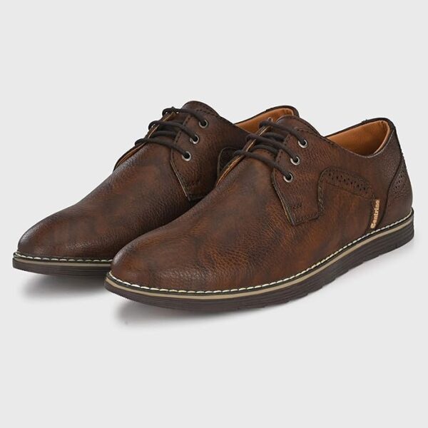 Centrino Formal Shoe for Men | Lace-Up Derby for Business & Casual Wear | Stylish Design with Comfortable Fit Craftsmanship for All-Day Support (1193) - Image 5