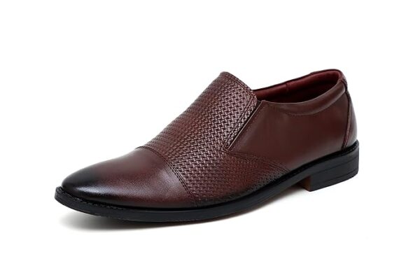 ARAMISH Men's Genuine Leather Formal Slipon Moccasin Shoes (UK 5 to 10 UK)