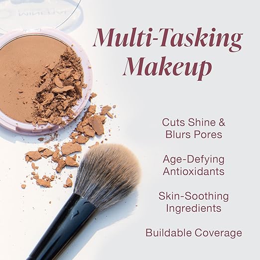 Mineral Fusion Pressed Powder Foundation, Warm 2 , 9 g (Pack of 1) - Image 2