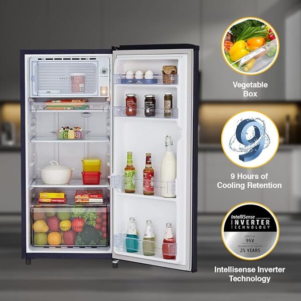 Whirlpool 184 L 3 Star Direct-Cool Single Door Refrigerator (205 WDE PRM 3S SAPPHIRE RADIANCE-Z, 2023 Model) - Image 5