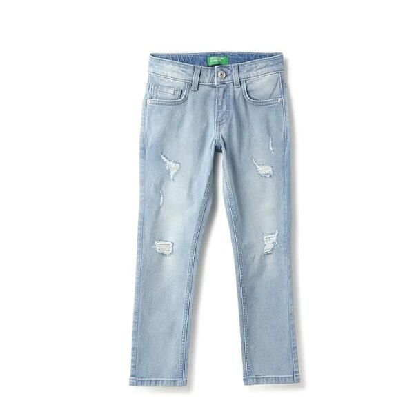 United Colors of Benetton Solid Slim Fit Jeans