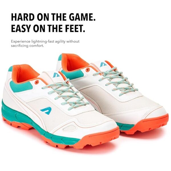 Boldfit Cricket Shoes for Men & Boys Sports Shoes for Lightweight Cricket Sports Shoes, Ergonomic Fit Sports Shoes Cricket Match Shoes for Practise - Image 2