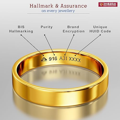 Joyalukkas 22k (916) Purity BIS Certified Stunning Gold Bracelet For Women - Image 7