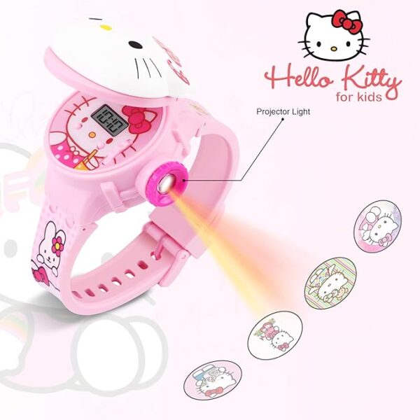 Matrix Kids Edition Spiderman/Hulk/Micky Mouse/Unicorn/Princess/Ironman Heads Up Projector Image Digital Watch for Kids - Image 5