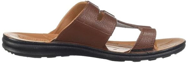 Sandak Bata Men's New Robin Casual Sandal(8724366_Dark Brown_9 Uk) - Image 3